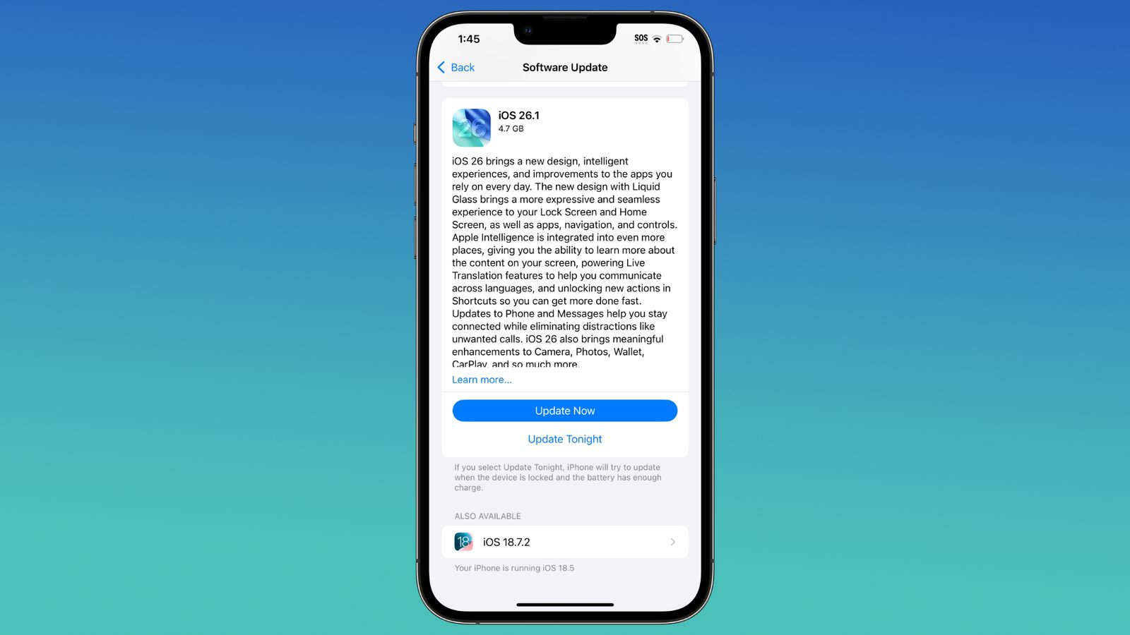 苹果加大力度敦促仍使用iOS 18的用户升级至iOS 26
