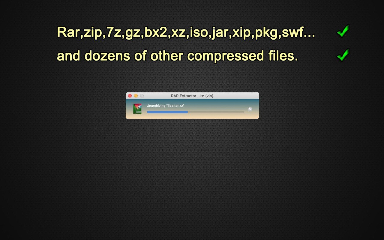 RAR Extractor - Unarchiver v6.6.0 压缩解压工具