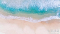 大海,海滩,海水,4K风景壁纸 3992x2242